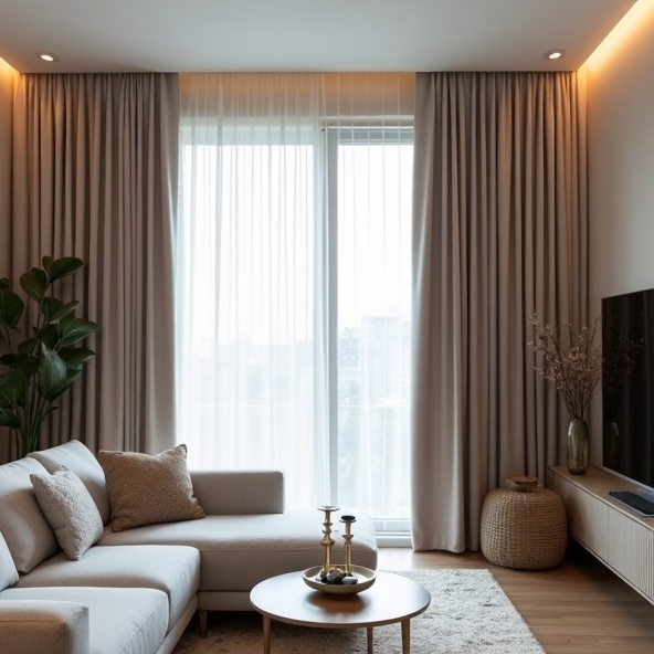 Birkdale Residential Curtain Cleaning Results